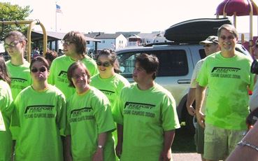 Our athletes, ready to go